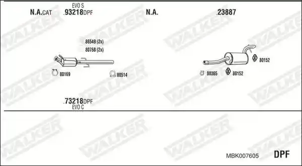 WALKER MBK007605