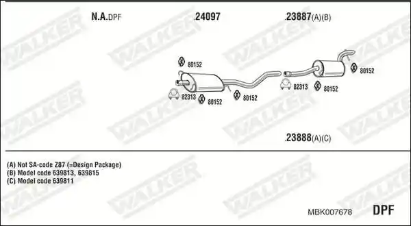 WALKER MBK007678