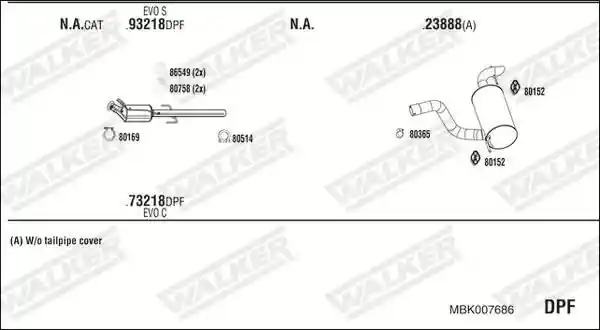 WALKER MBK007686