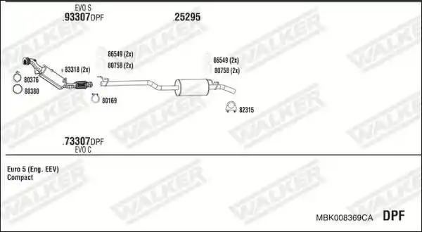 WALKER MBK008369CA