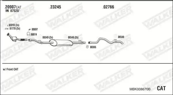 WALKER MBK008670B
