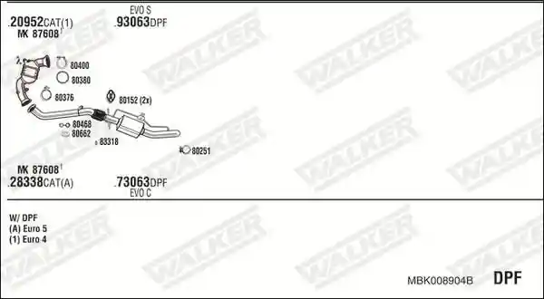 WALKER MBK008904B