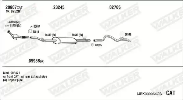 WALKER MBK009064CB