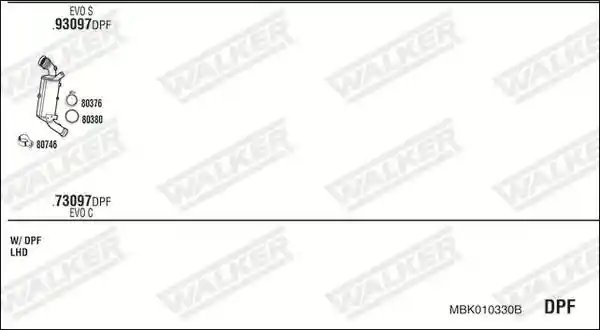 WALKER MBK010330B