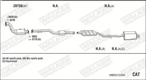 WALKER MBK010334