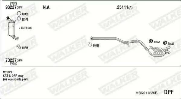 WALKER MBK011236B