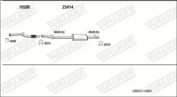 WALKER MBK014982