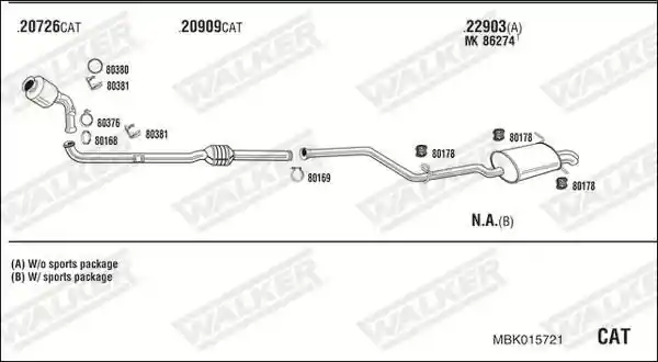 WALKER MBK015721