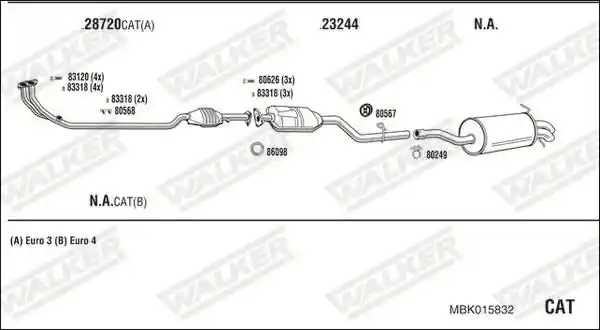 WALKER MBK015832