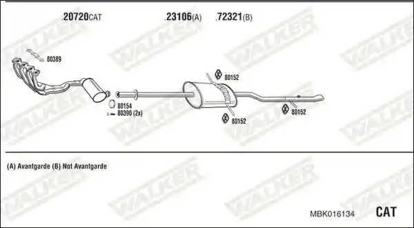 WALKER MBK016134