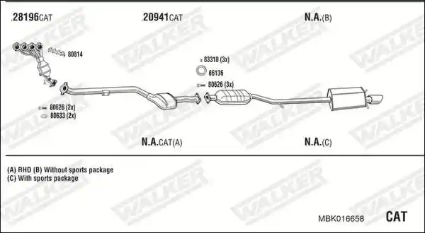 WALKER MBK016658