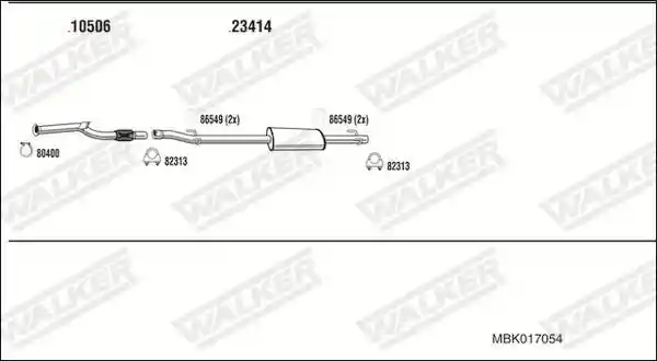 WALKER MBK017054