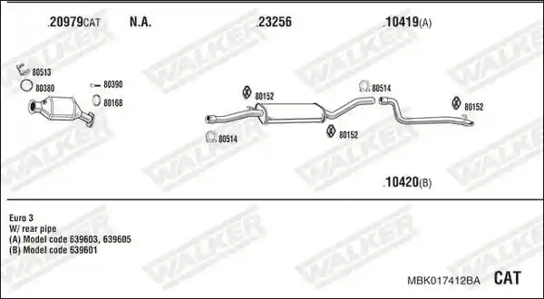 WALKER MBK017412BA