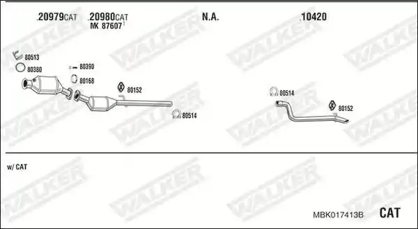 WALKER MBK017413B