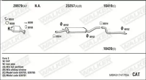 WALKER MBK017417BA