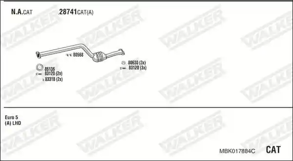 WALKER MBK017884C