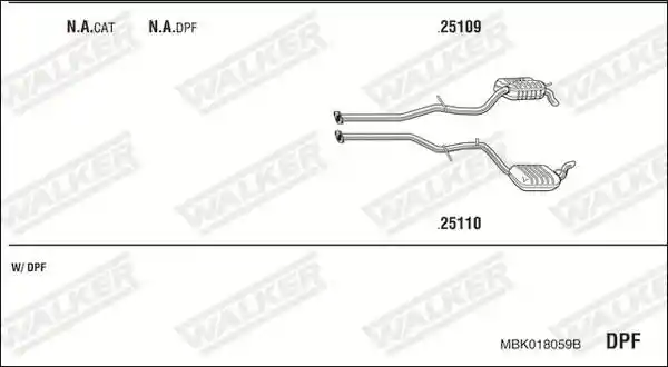 WALKER MBK018059B