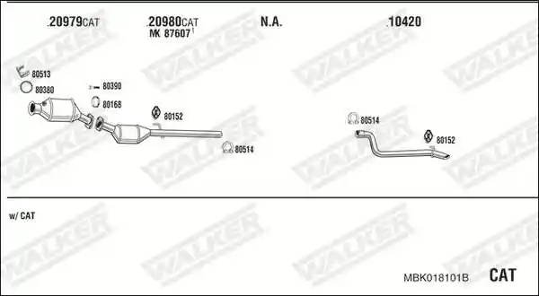 WALKER MBK018101B