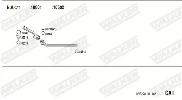 WALKER MBK018102