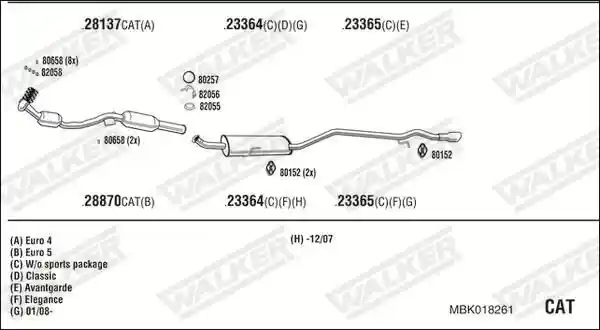 WALKER MBK018261