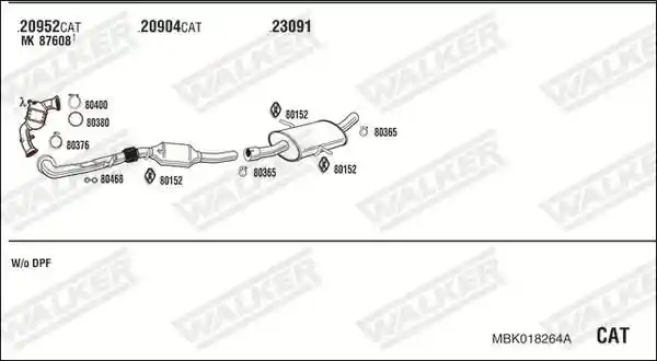 WALKER MBK018264A