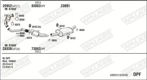 WALKER MBK018264B