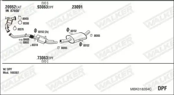 WALKER MBK018264C