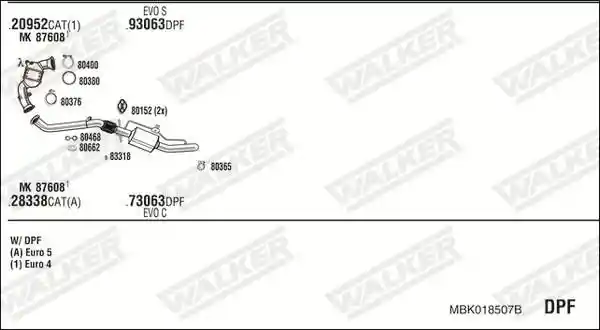 WALKER MBK018507B