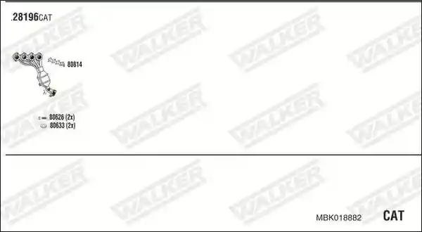 WALKER MBK018882