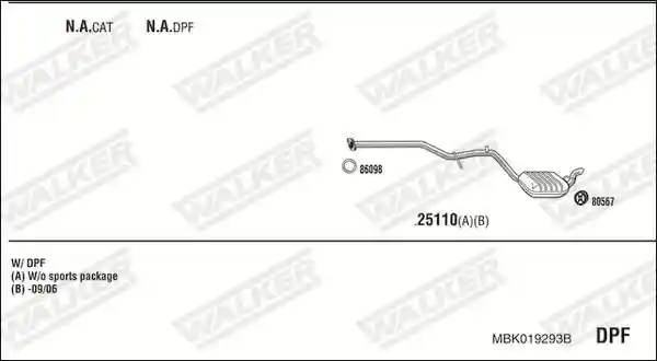 WALKER MBK019293B