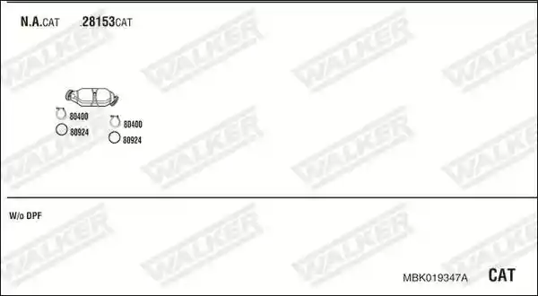 WALKER MBK019347A