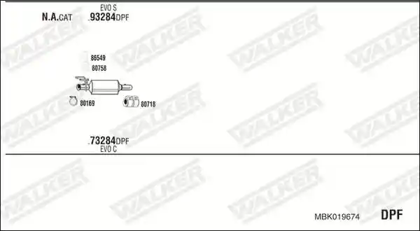WALKER MBK019674