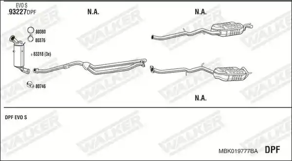 WALKER MBK019777BA