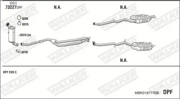 WALKER MBK019777BB