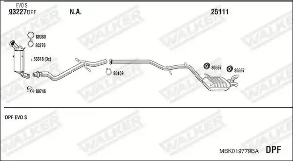 WALKER MBK019779BA