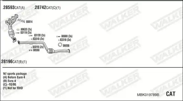 WALKER MBK019789B