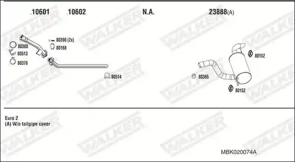 WALKER MBK020074A