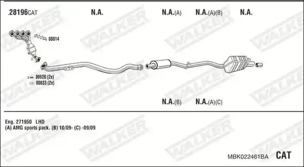 WALKER MBK022461BA