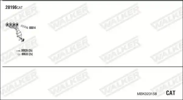 WALKER MBK023158