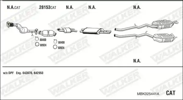 WALKER MBK025441A