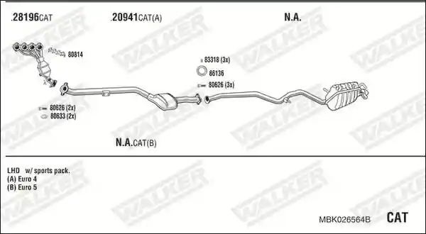 WALKER MBK026564B