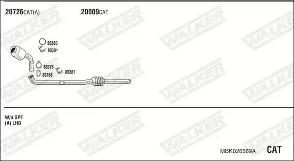 WALKER MBK026569A