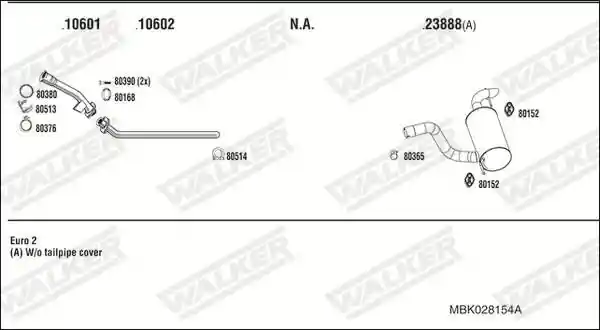 WALKER MBK028154A