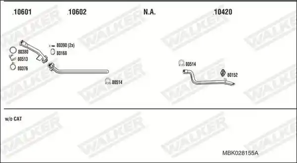 WALKER MBK028155A
