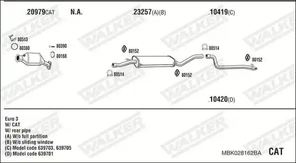 WALKER MBK028162BA