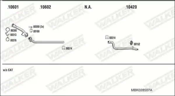 WALKER MBK028507A