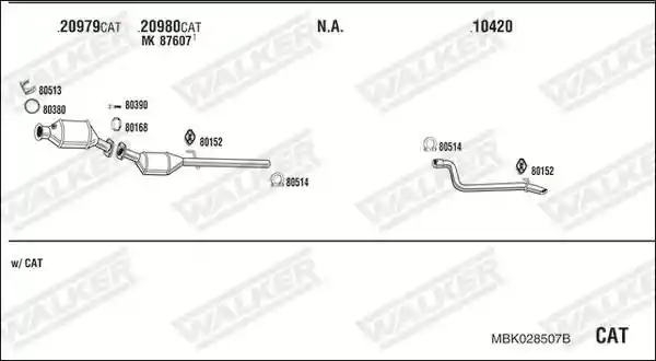 WALKER MBK028507B