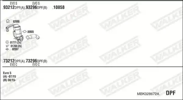 WALKER MBK028672A