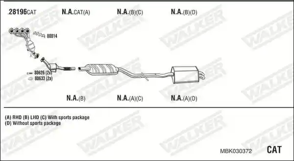 WALKER MBK030372