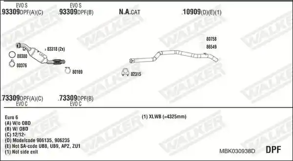 WALKER MBK030938D